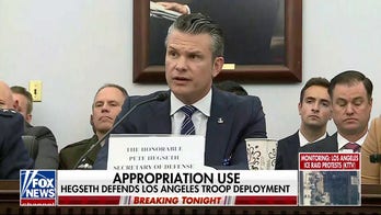 Pete Hegseth defends deployment of troops to LA during tense congressional hearing