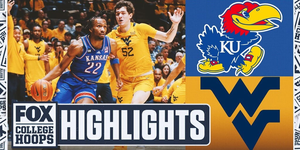 No. 22 Kansas Jayhawks vs. West Virginia Mountaineers 🏀 FOX College Hoops