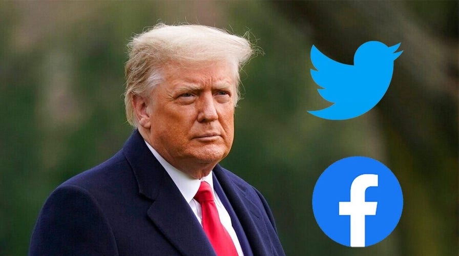 Twitter, Facebook lock out Trump 