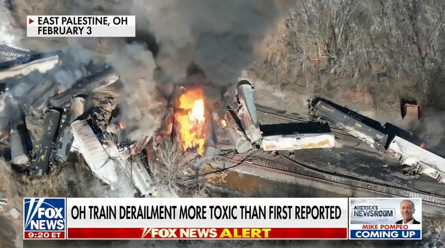 Buttigieg finally addresses Ohio train derailment, release of toxic chemicals