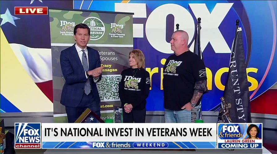 'Fox & Friends Weekend' highlights veteran-owned businesses in celebration of National Invest in Veterans Week