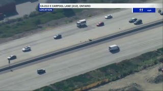 California suspect accused of fatally shooting deputy crashes motorcycle in high-speed chase