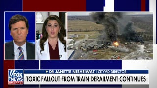 Ohio train derailment: Exposure to vinyl chloride could result in liver, breast, blood cancers, says Dr. Nesheiwat - Fox News