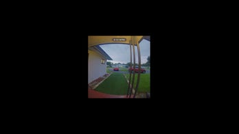 Florida small plane crash captured on home security camera