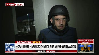  FOX News captures mortar fire ahead of anticipated ground invasion in Israel-Hamas war