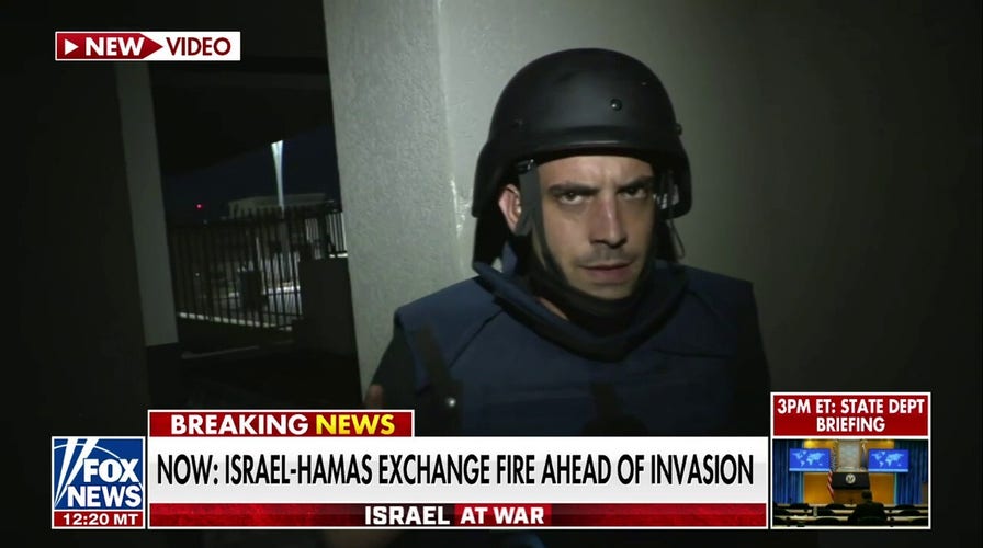  FOX News captures mortar fire ahead of anticipated ground invasion in Israel-Hamas war