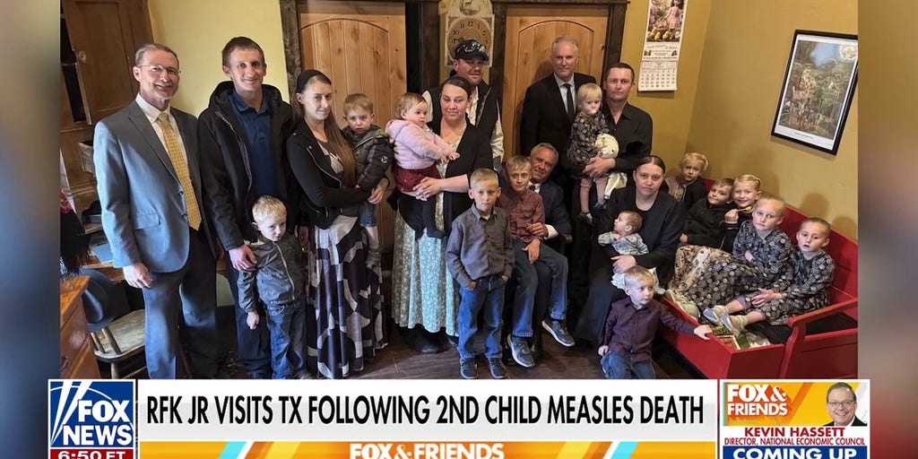 RFK Jr. visits Texas after second child measles death