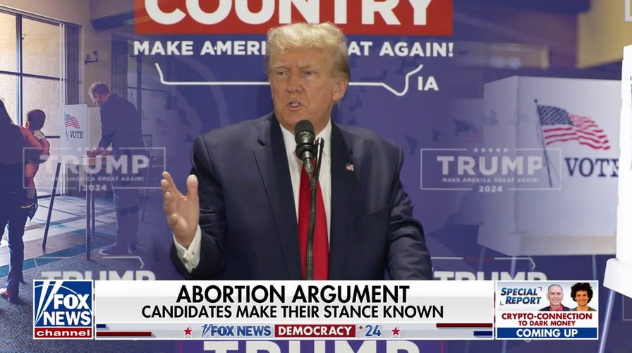 Trump pushes to protect Iowa lead after abortion comments