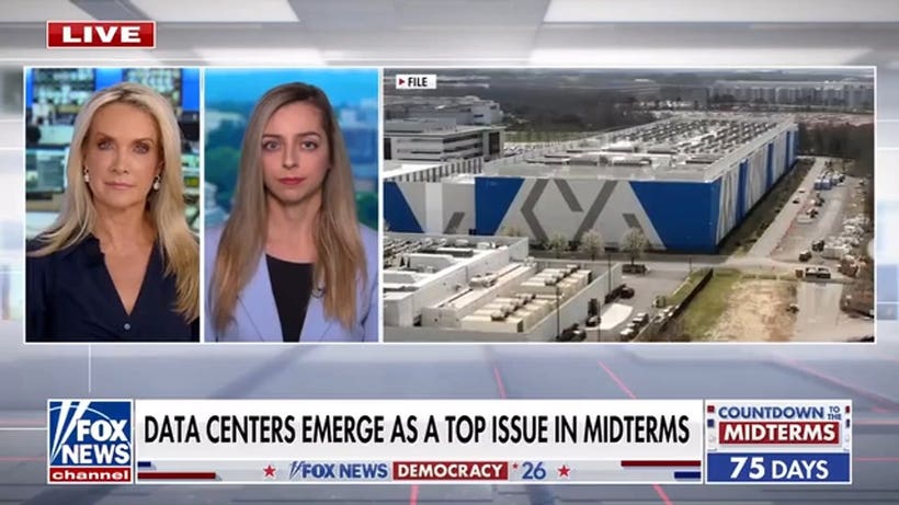 Data centers emerge as a high-stakes issue in midterm elections