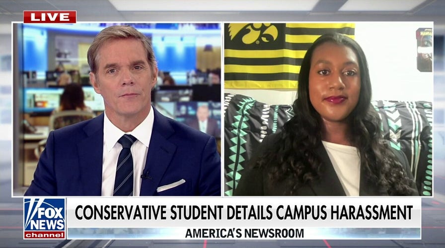 Conservative college student details campus harassment 