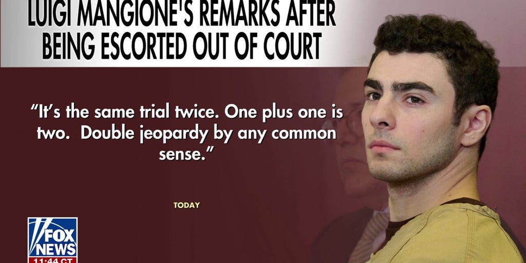 Luigi Mangione faces backlash for 'double jeopardy' claim