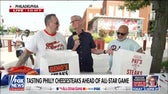 Steve Doocy tests the Pat's vs Geno's cheesesteak debate