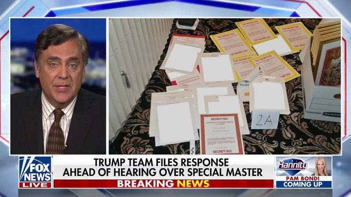 Jonathan Turley on DOJ opposing special master in review of Trump records