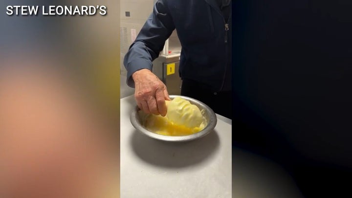 Stew Leonard's butter-dipped ice cream cones go viral on social media