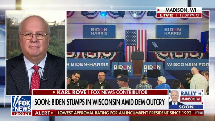 Karl Rove: Biden’s campaign is bleeding out in front of us.