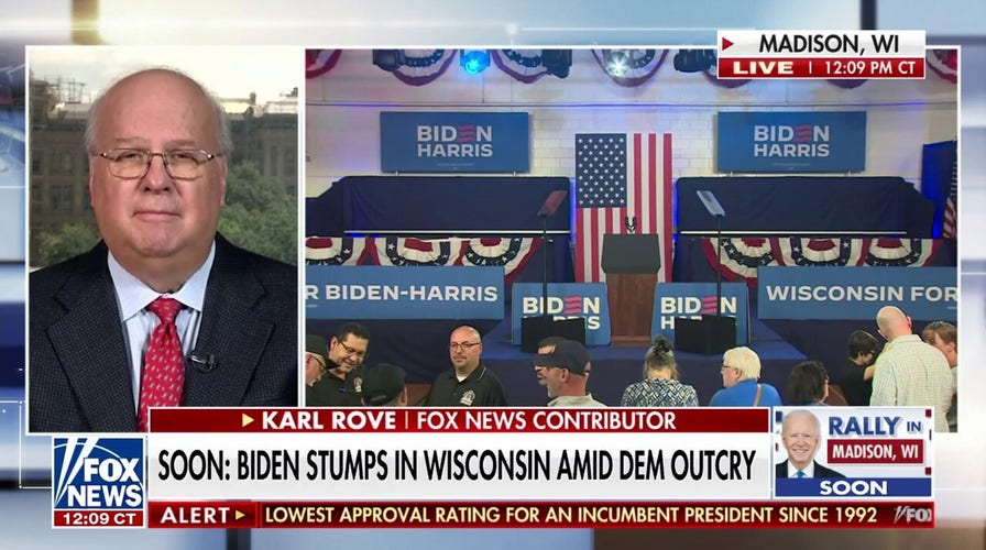 Karl Rove: Biden’s campaign is bleeding out in front of us.