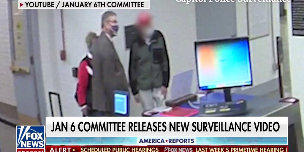 Jan. 6 committee releases new surveillance video of day before Capitol