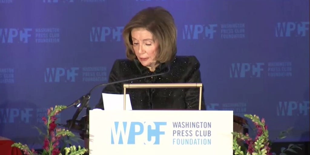 Rep Nancy Pelosi claims President Donald Trump 'crowned himself king'