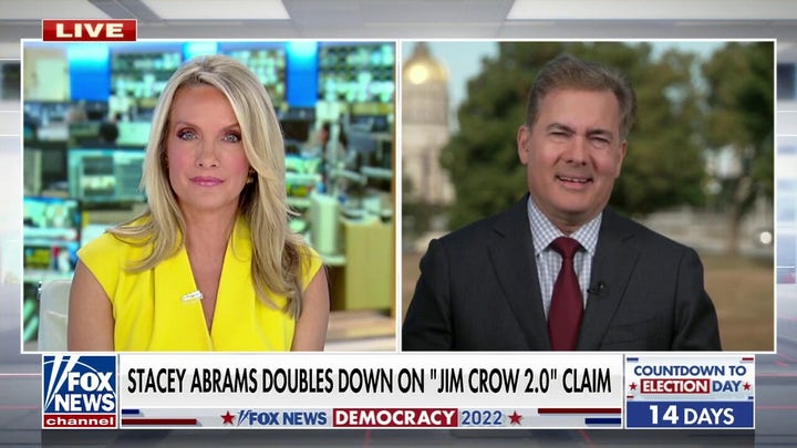 Stacey Abrams doubles down on Jim Crow 2.0 claims after record-breaking early turnout