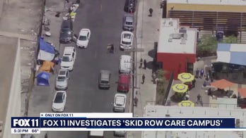 Video captures conditions near LA homeless campus critics call a 'Meth Mansion'