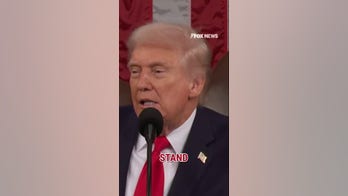 'HOW DO YOU NOT STAND?': Trump calls out Democrats during SOTU