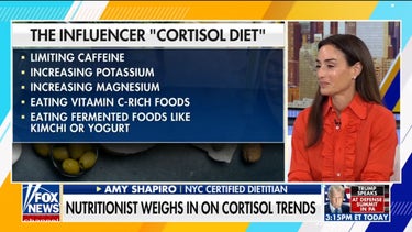 Health influencers promote cortisol reduction tips