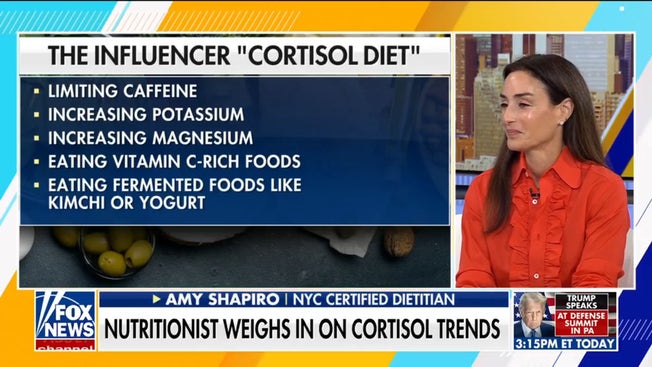 Health influencers promote cortisol reduction tips