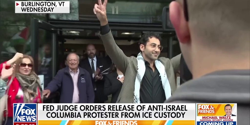 Federal judge orders release of anti-Israel protester from ICE custody