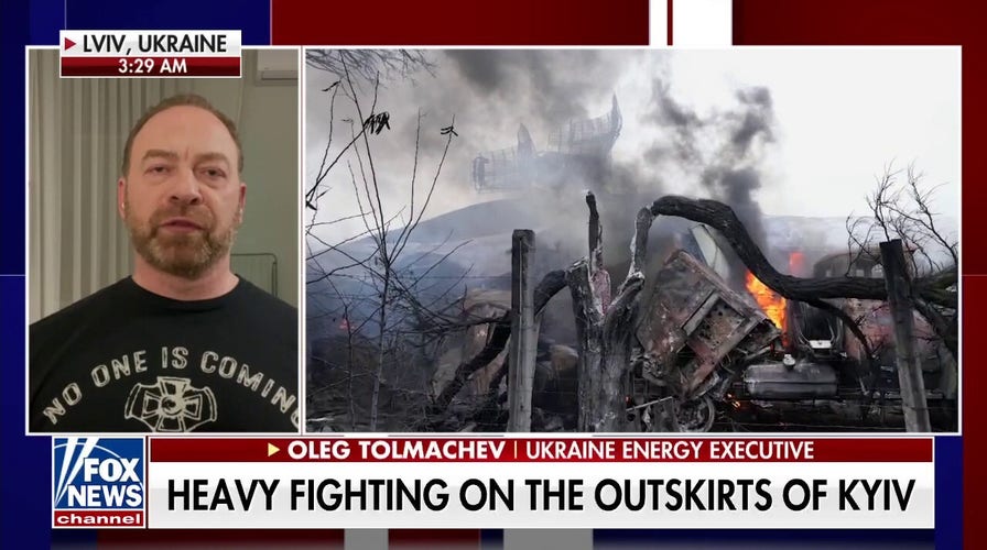Ukraine energy executive details his experience evacuating Kyiv