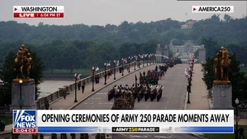 Army 250 parade opening ceremonies underway