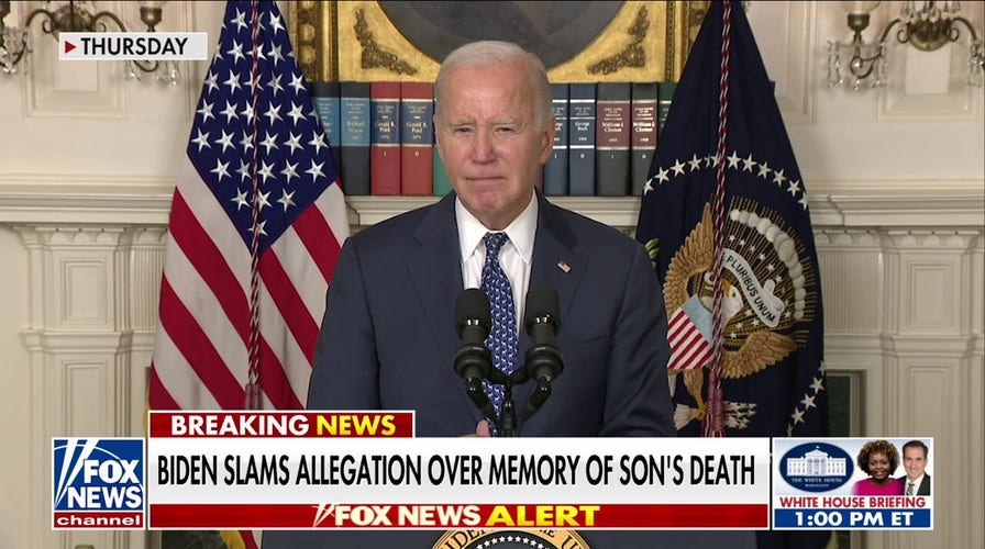 Biden denies special report finding that he forgot son Beau's death: 'How dare he'