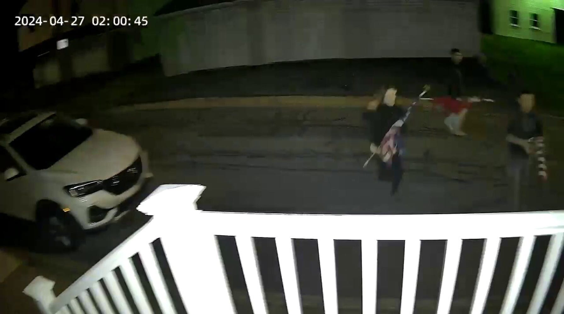 Suburban Thieves Caught Stealing American Flags Amidst Community Outrage