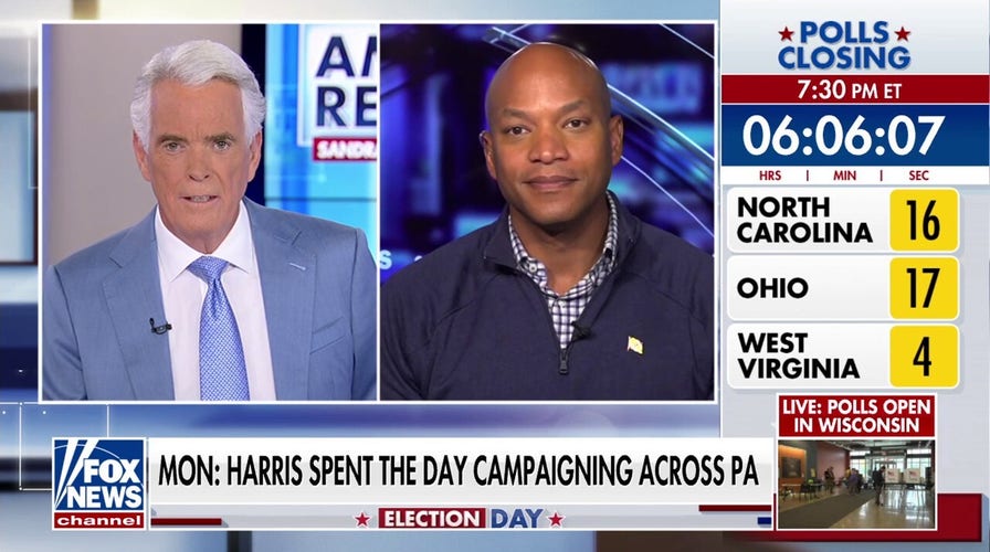 Democrat governor makes final case for Kamala Harris: ‘Our democracy is fragile’