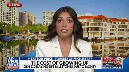 Gen Z financial expert Taylor Price explains why young adults are delaying milestones