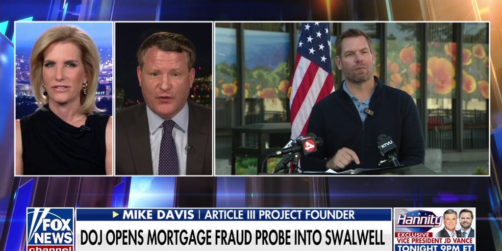 Mike Davis reveals charge he says DOJ should add to Swalwell probe