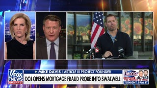 Mike Davis reveals charge he says DOJ should add to Swalwell probe