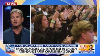 Pastors across US report rise in church attendance after Charlie Kirk's death