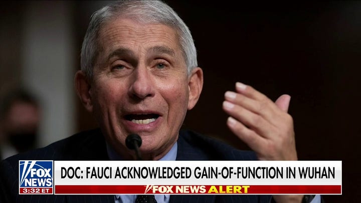 Fauci appears to acknowledge gain-of-function research in Wuhan: Document