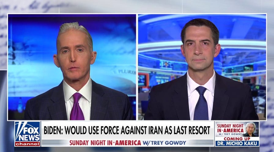 Tom Cotton Blasts Biden's Middle East Visit: Biden 'let Iran Rush ...