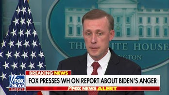 91���� asks White House about reported flashes of Biden's anger