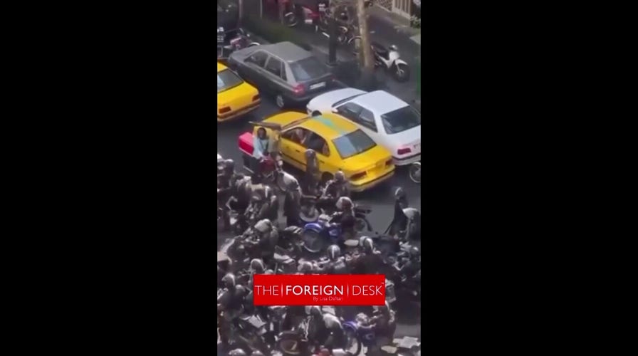 Iranian riot police sexually assault woman during arrest