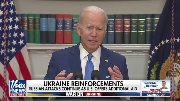 Biden seeks to give Ukraine more aid as Russian invasion continue