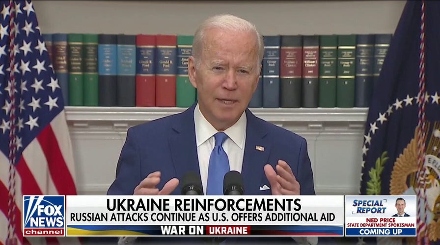 Biden seeks to give Ukraine more aid as Russian invasion continue