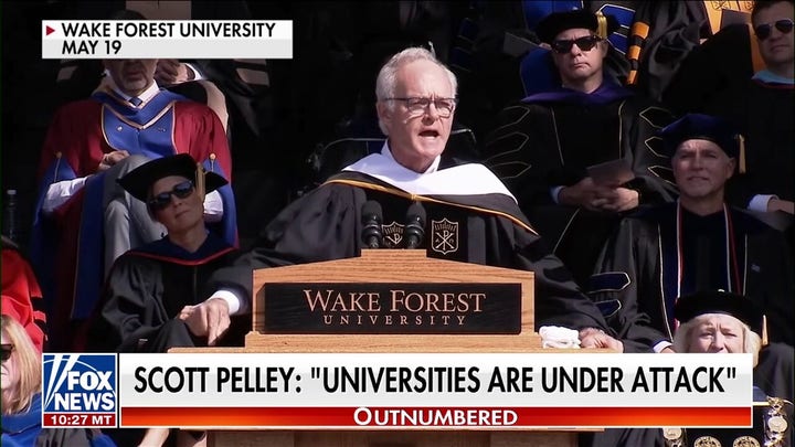 '60 Minutes' anchor goes on anti-Trump tirade to graduates: 'Under attack!'