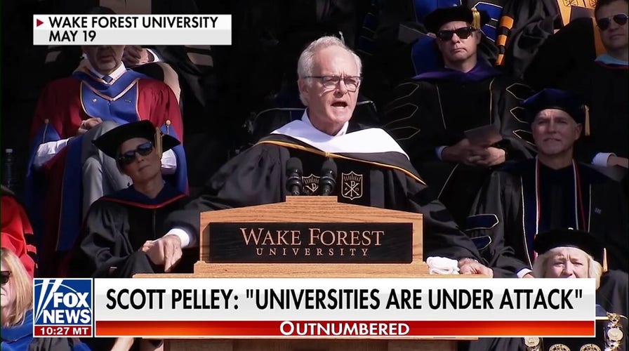 '60 Minutes' anchor goes on anti-Trump tirade to graduates: 'Under attack!'
