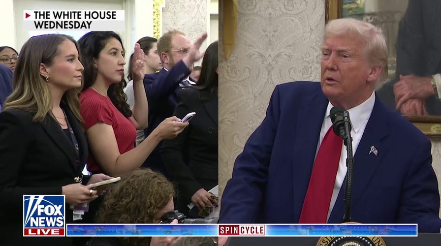 Trump rattled by 'nasty' 'TACO' question from reporter