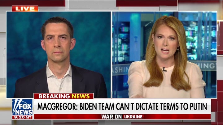 Cotton: Seems like 'win' and 'victory' were ‘purged’ from Biden’s vocabulary on Ukraine