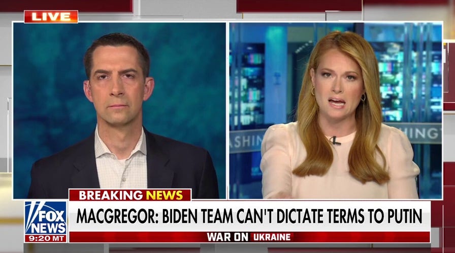 Cotton: Seems like 'win' and 'victory' were ‘purged’ from Biden’s vocabulary on Ukraine