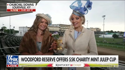 Master distiller unveils $5K mint julep at Kentucky Derby