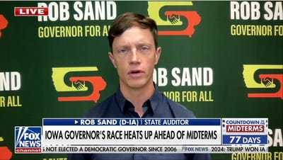 Rob Sand warns independent run is a losing strategy in Iowa - Fox News